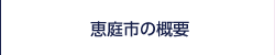 恵庭市の概要